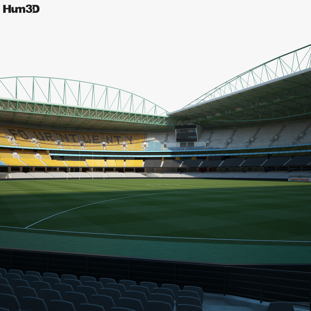 Docklands Stadium 3d model