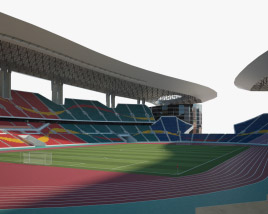 Guangdong Olympic Stadium 3D-Modell