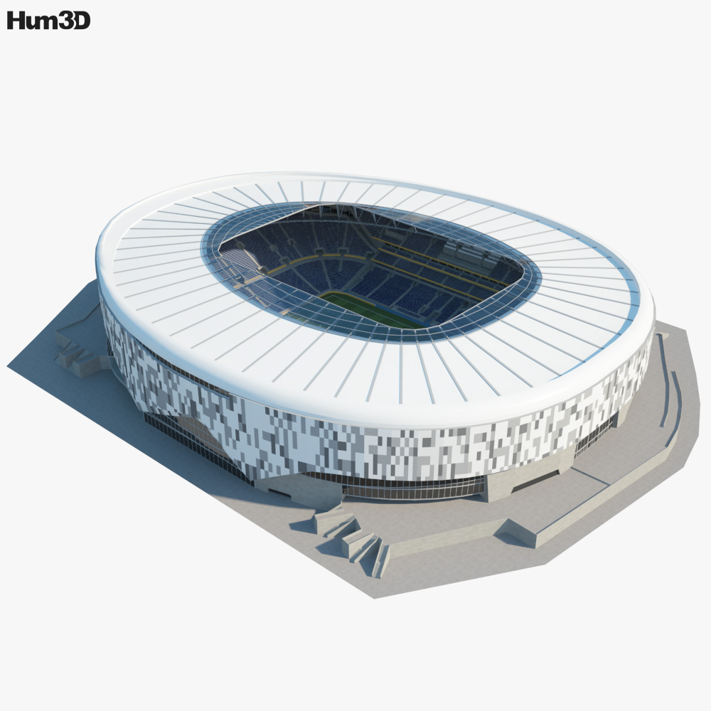 トッテナム ホットスパースタジアム 3dモデル 建築 On Hum3d