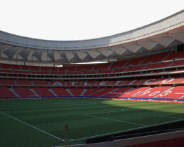 Metropolitano Stadium 3D model
