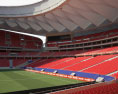 Metropolitano Stadium 3d model