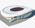 Metropolitano Stadium 3d model