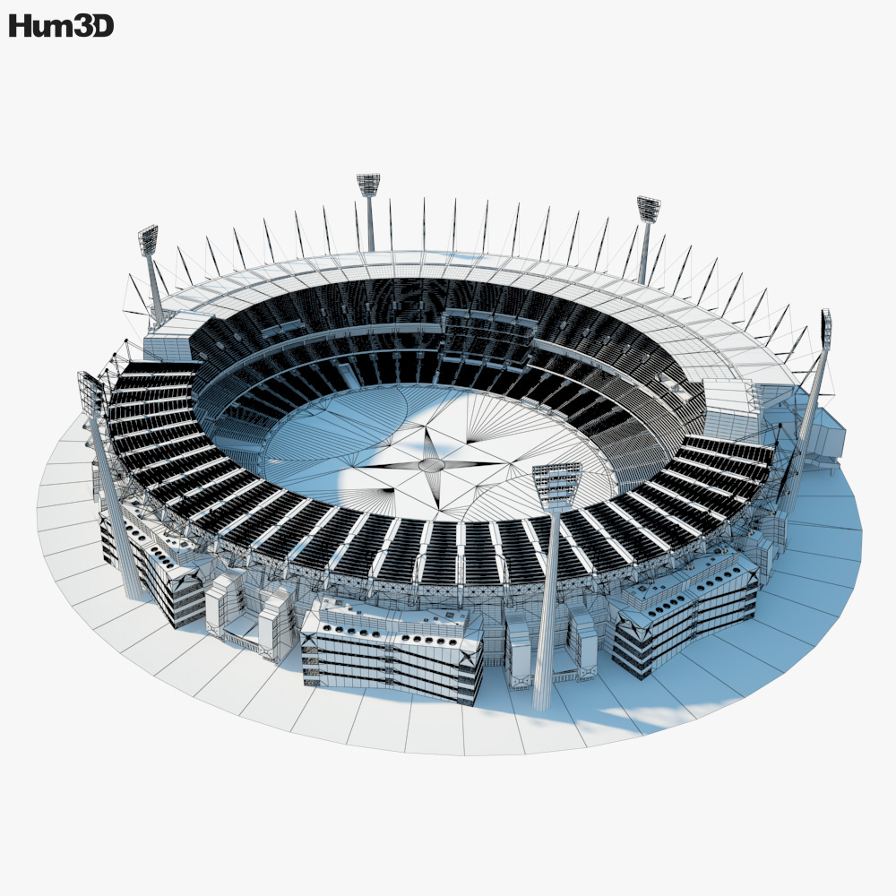 Melbourne Cricket Ground 3D model - Architecture on Hum3D