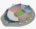 Estadio Rose Bowl Modelo 3D