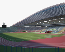 Стадіон Шах-Алам 3D модель