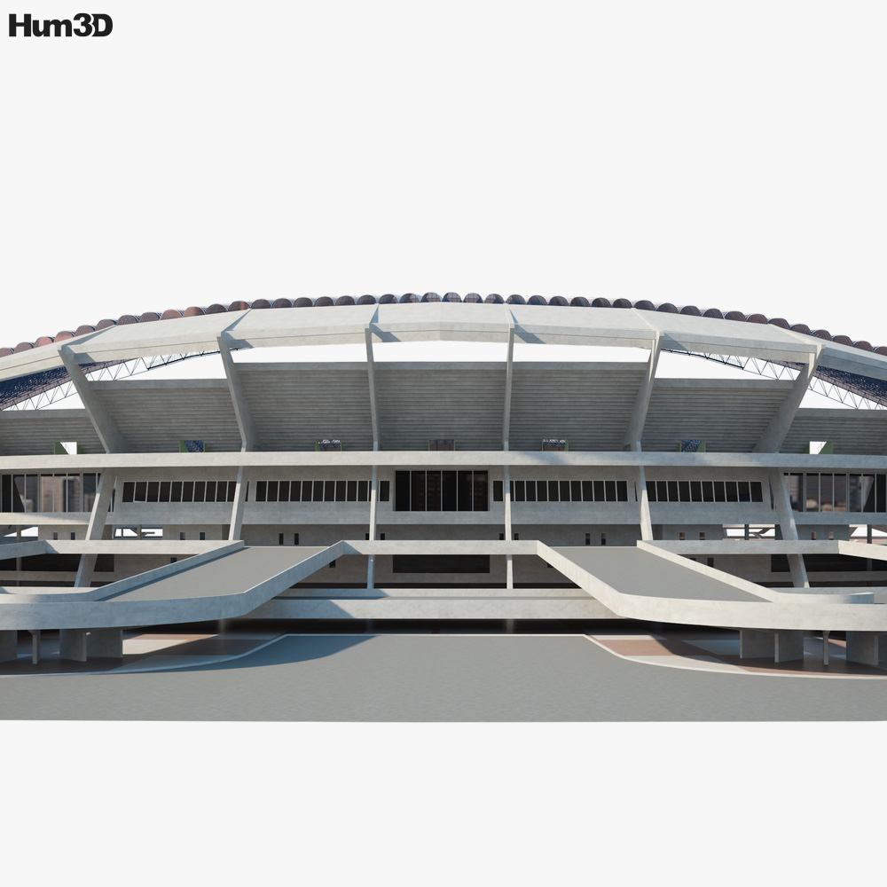 Stadio Shah Alam Modello 3D
