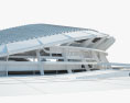 Shah Alam Stadium 3d model