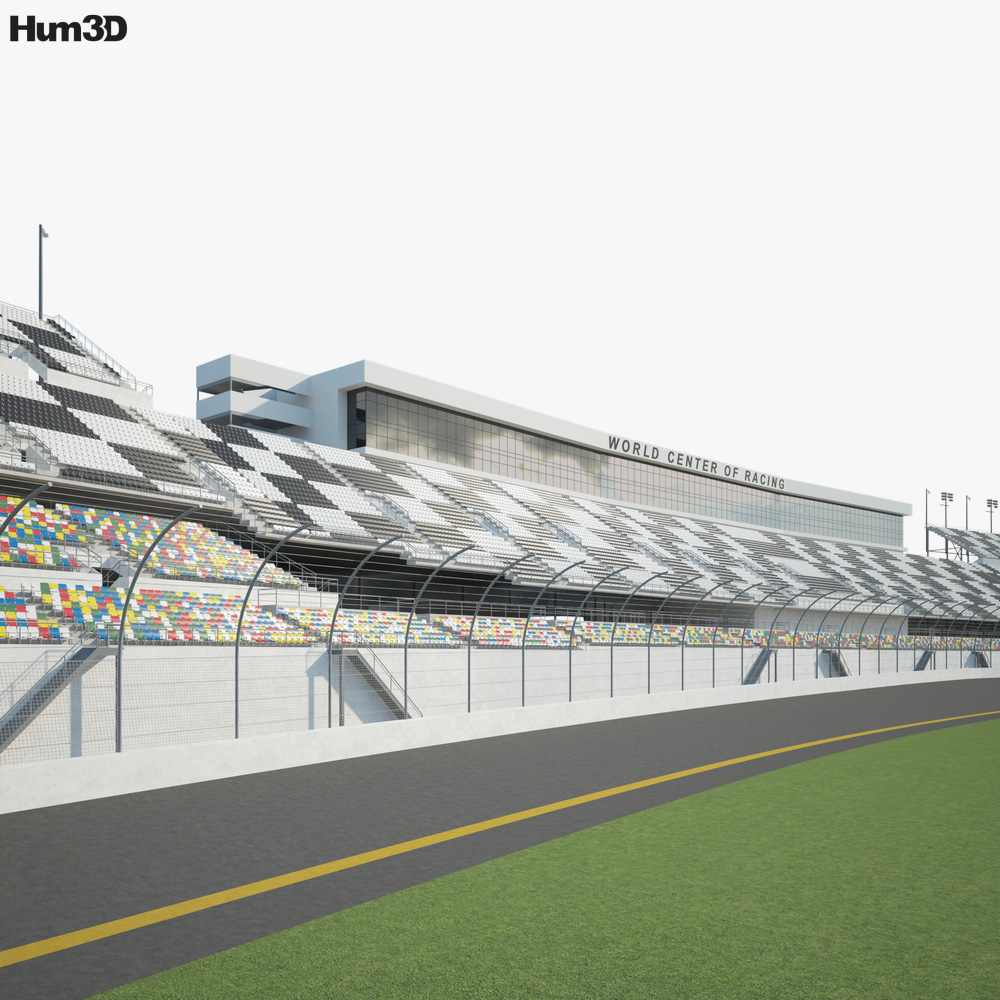 Daytona International Speedway 3D model