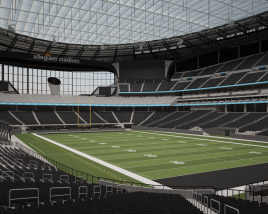 Allegiant Stadium 3D model