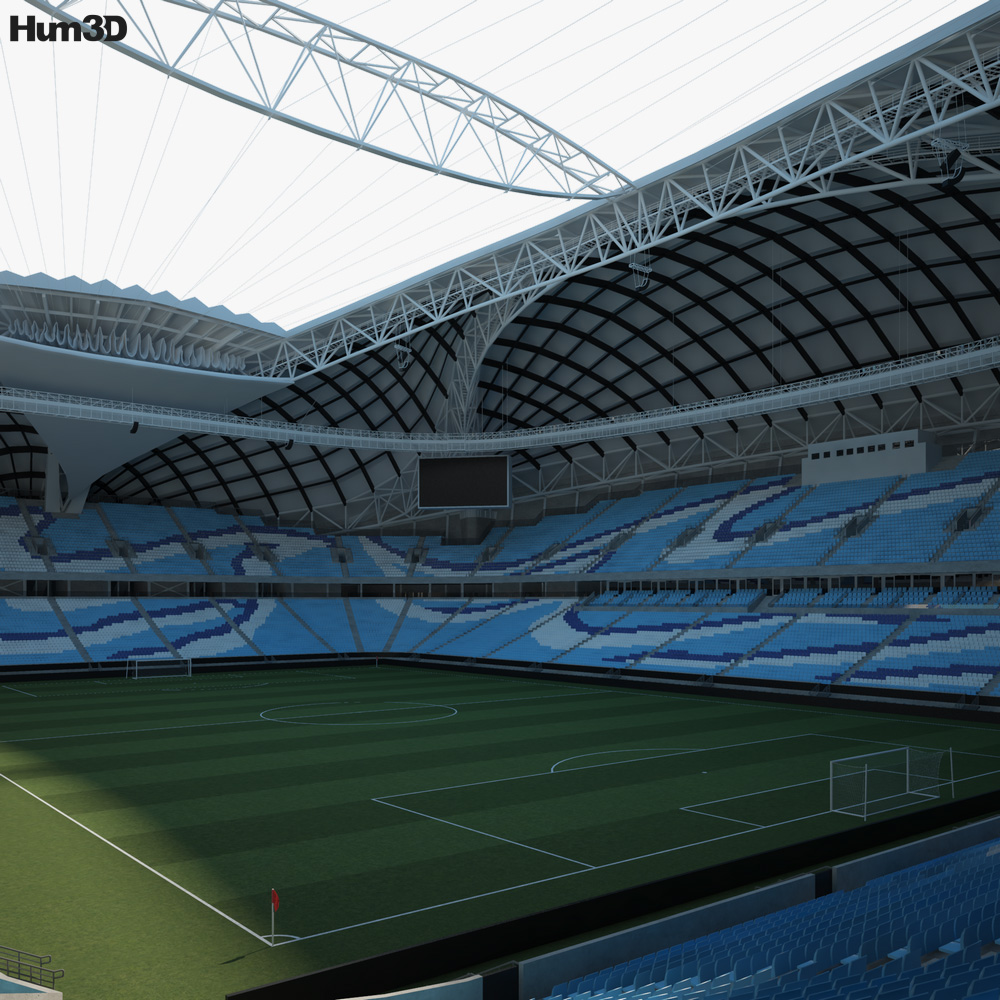 Al Janoub Stadium 3D model