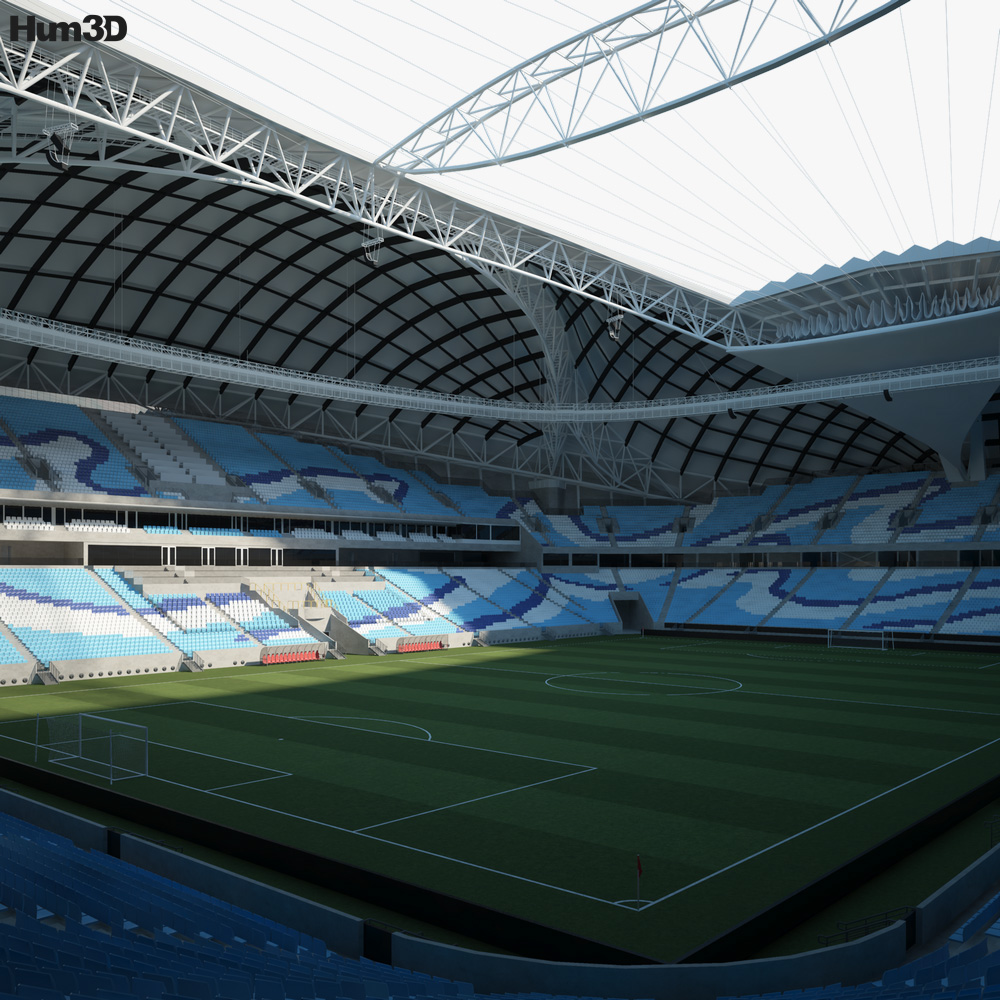 Al Janoub Stadium 3d model