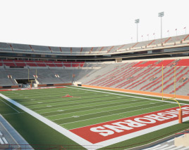 Darrell K Royal Texas Memorial Stadium 3D model