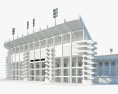 Tiger Stadium LSU 3d model