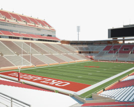 Gaylord Family Oklahoma Memorial Stadium 3D model
