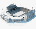 Gaylord Family Oklahoma Memorial Stadium Modelo 3D