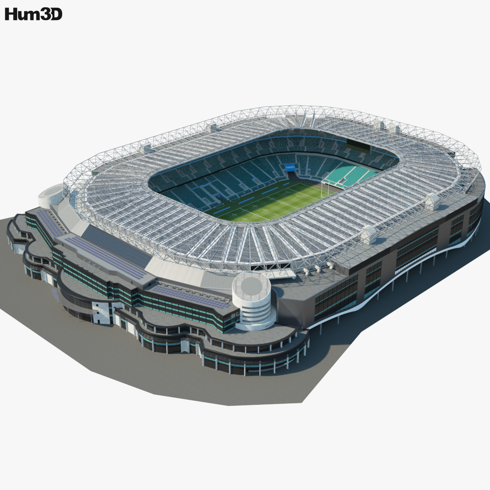 トゥイッケナム スタジアム 3dモデル 建築 On Hum3d