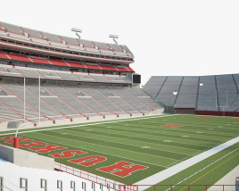 Memorial Stadium Lincoln Modello 3D