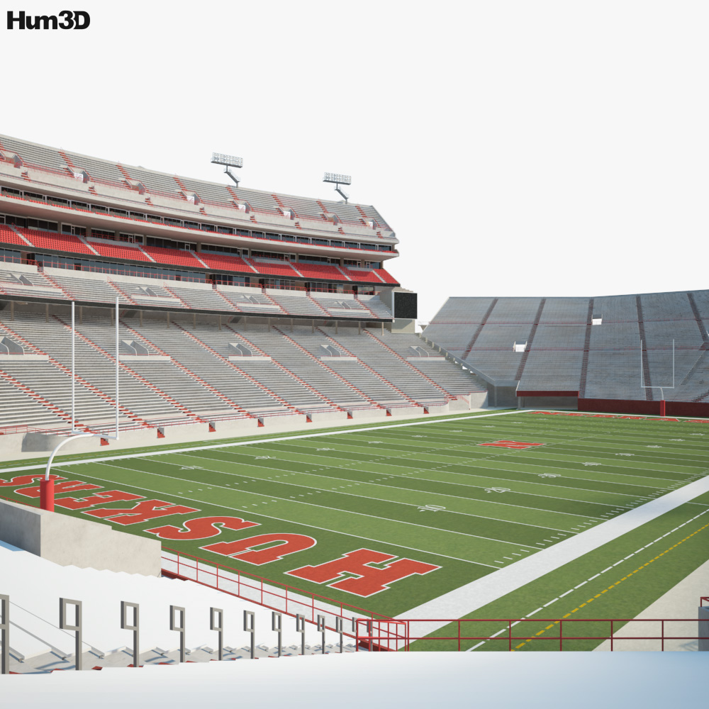 Memorial Stadium Lincoln 3D model