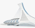 Olympic Stadium Montreal 3d model
