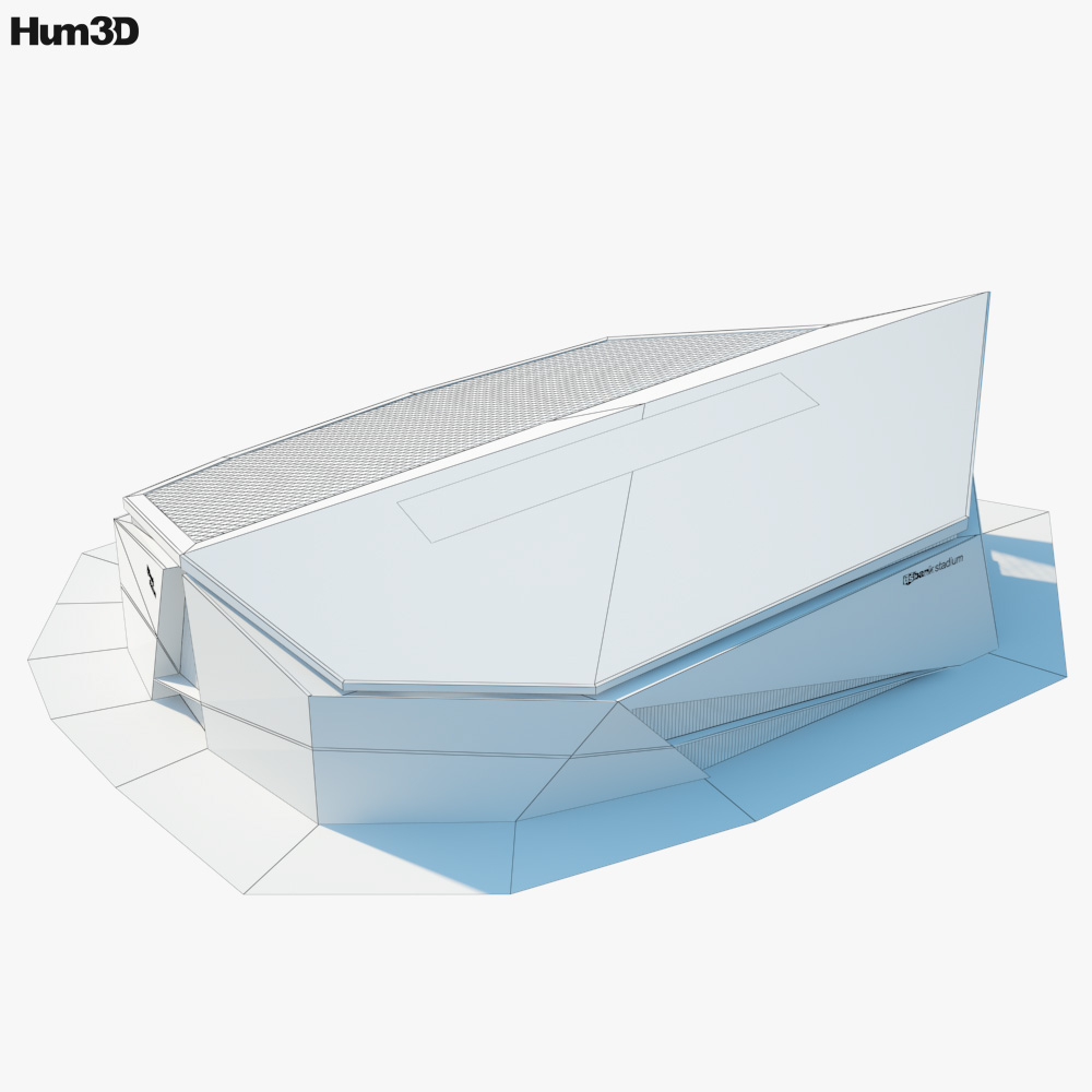 U.S. Bank Stadium 3D model Architecture on Hum3D