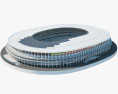Estádio Nacional do Japão Modelo 3d