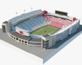 Donald W. Reynolds Razorback Stadium 3D-Modell