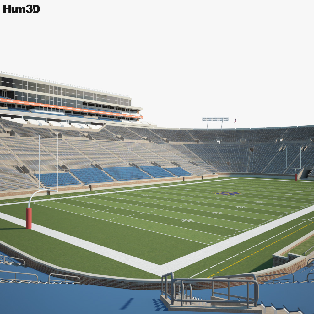 Notre Dame Stadion 3D-Modell
