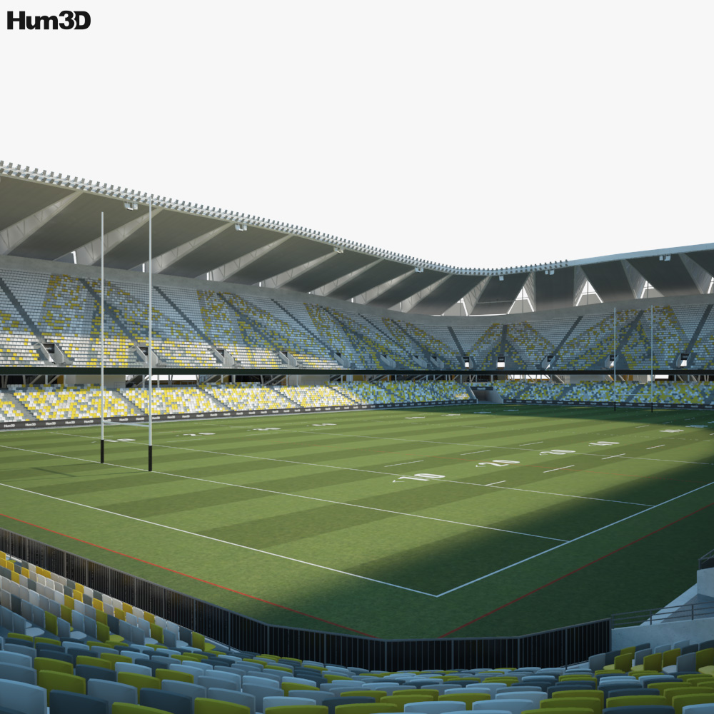 North Queensland Stadium 3D model