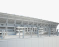 Nissan-Stadion 3D-Modell