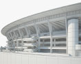 Nissan-Stadion 3D-Modell