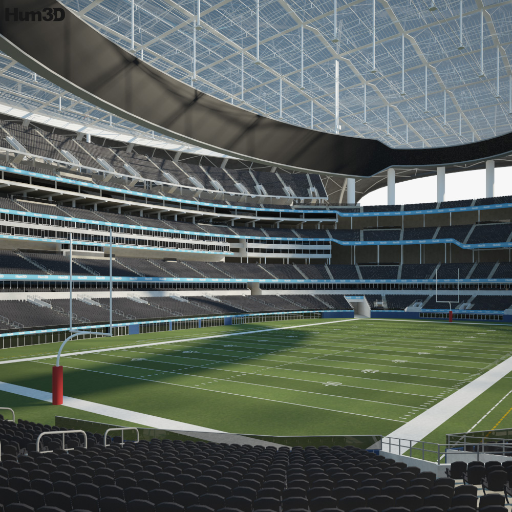 SoFi Stadium 3D-Modell