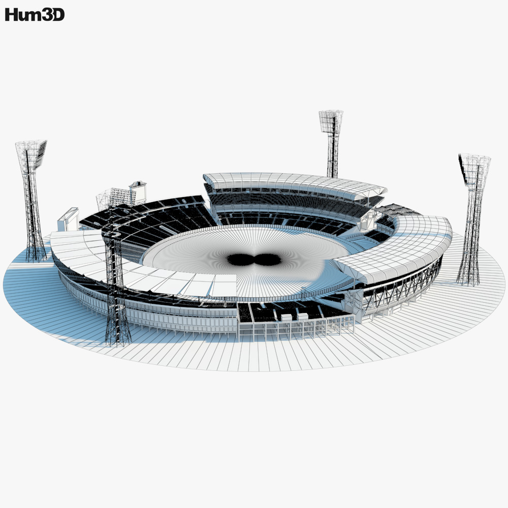 Eden Gardens 3D model Architecture on Hum3D