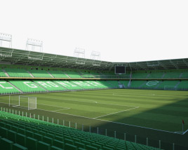Euroborg Stadium 3D model