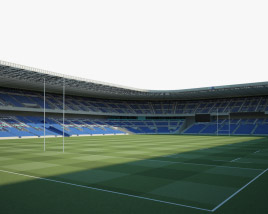 默萊菲體育場 3D模型