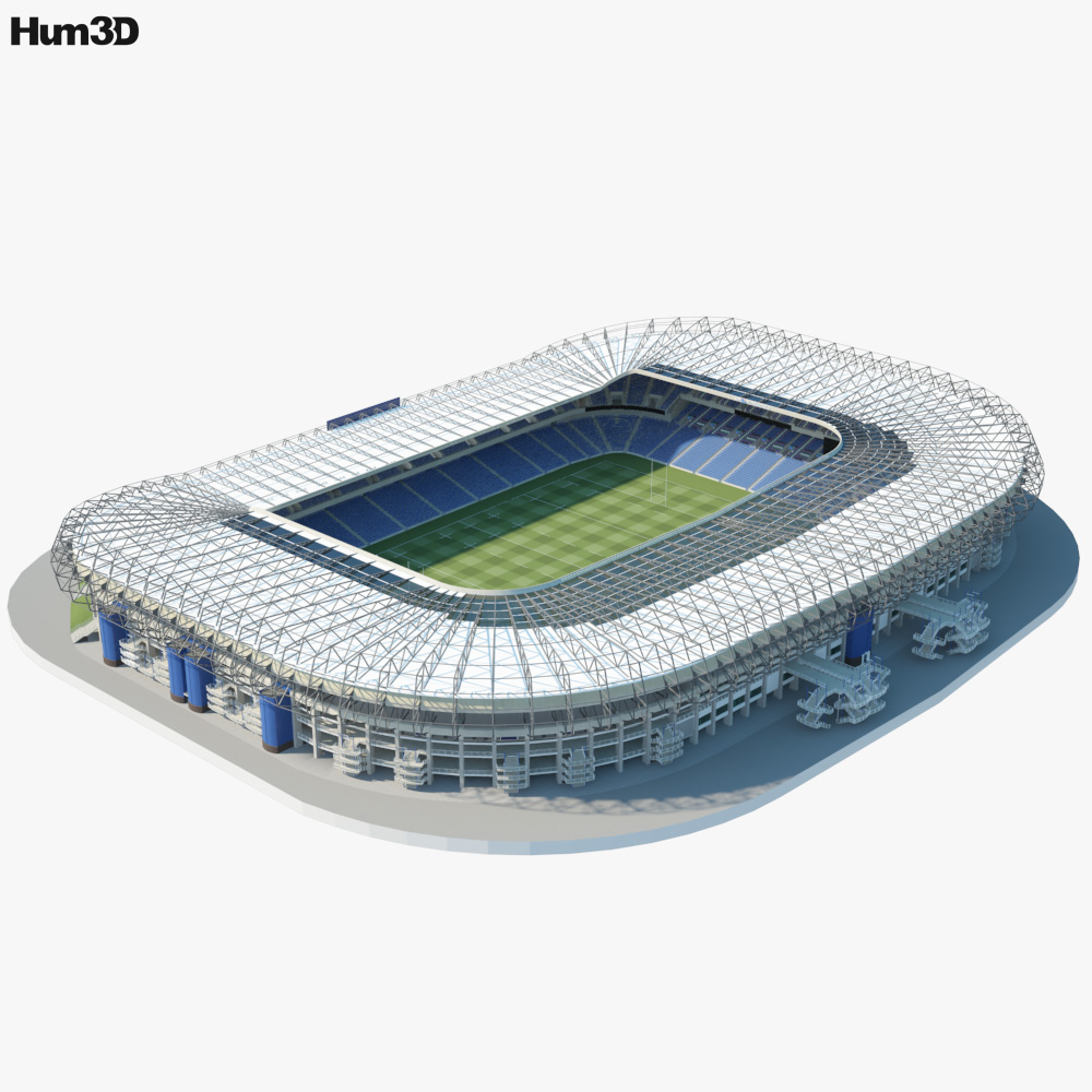 Murrayfield Stadium 3D model Architecture on Hum3D