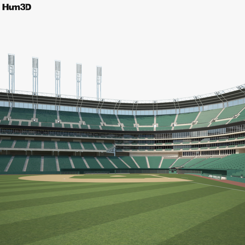 Progressive Field Modelo 3D