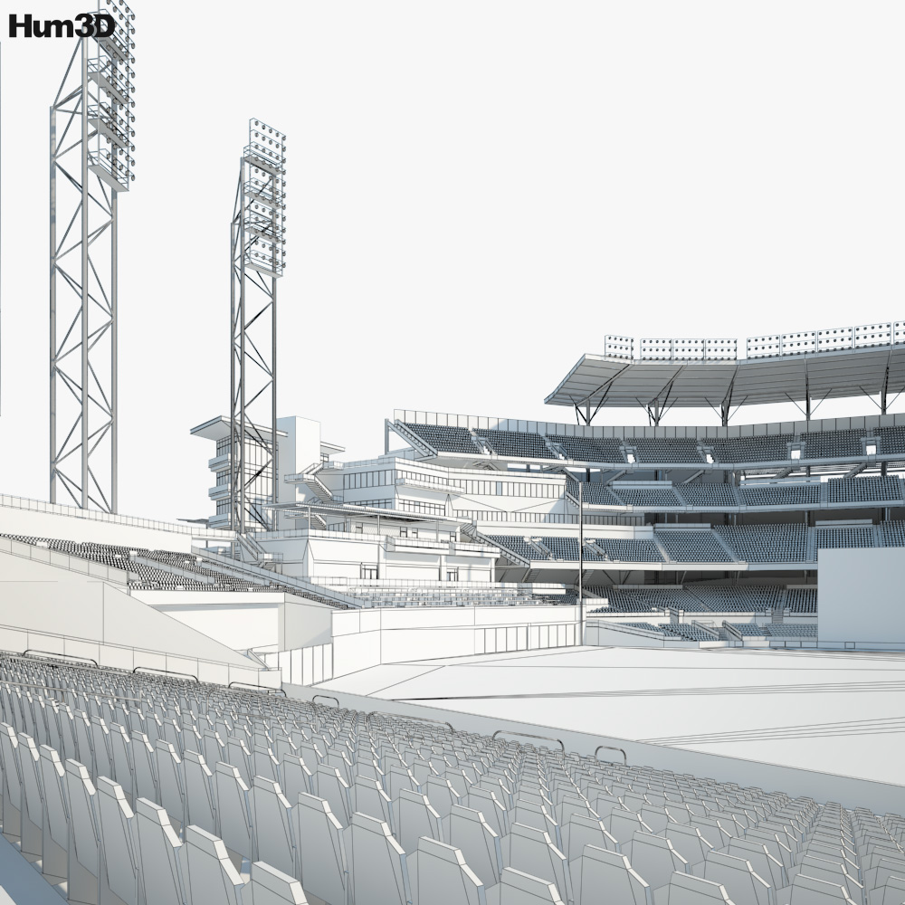 Truist Park 3D model Architecture on Hum3D