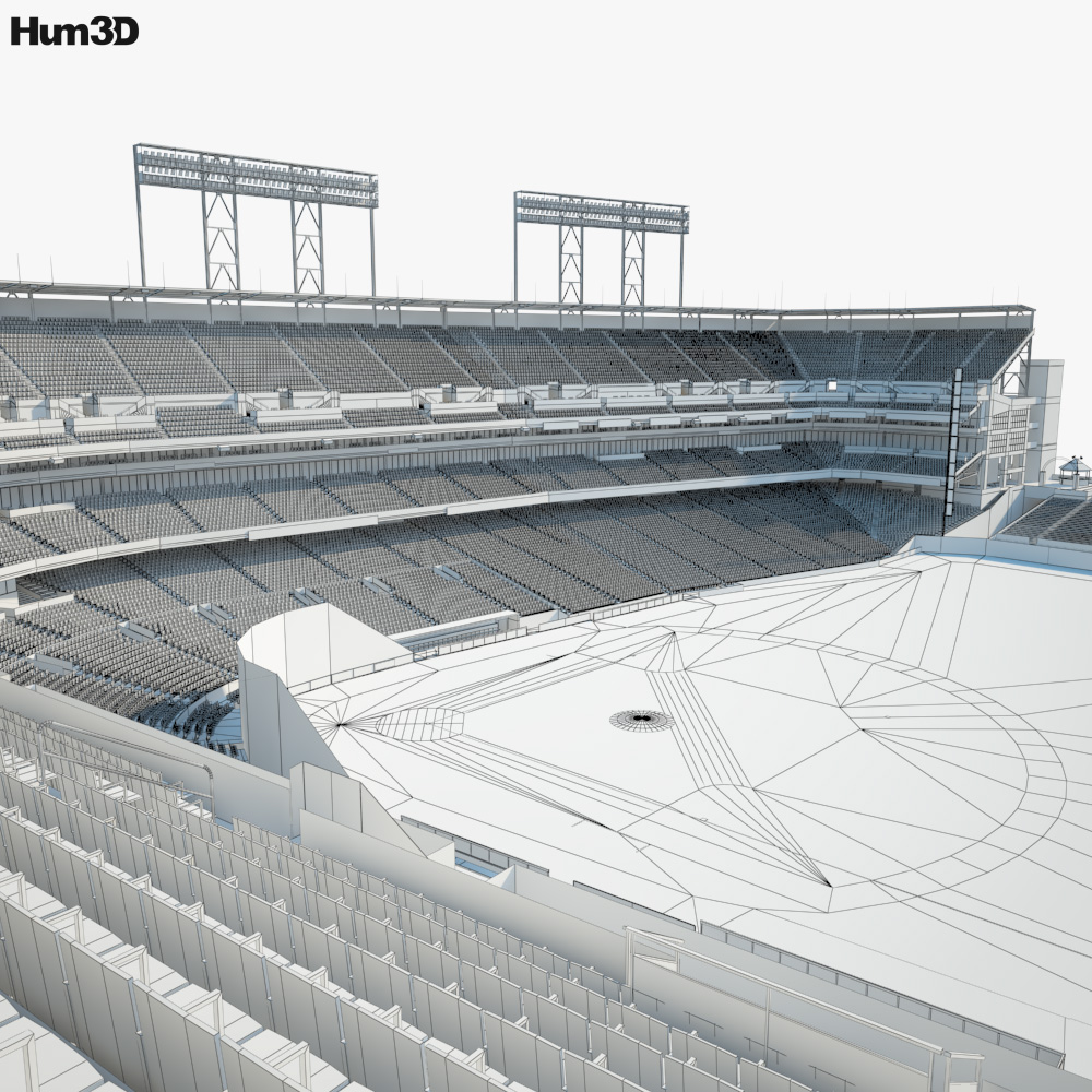 Oracle Park 3D model - Architecture on Hum3D