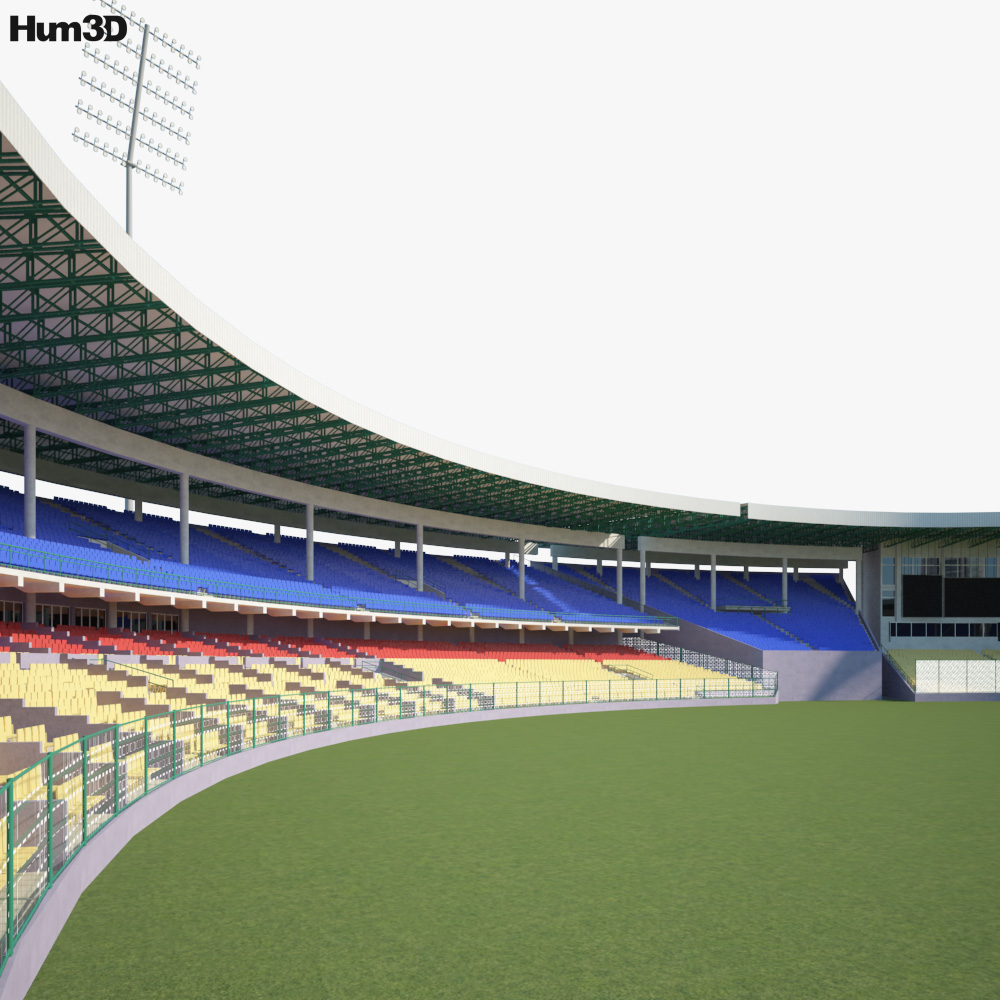 M Chinnaswamy Stadium 3D Model Architecture On Hum3D m-chinnaswamy-stadium-3d-model-architecture-on-hum3d
