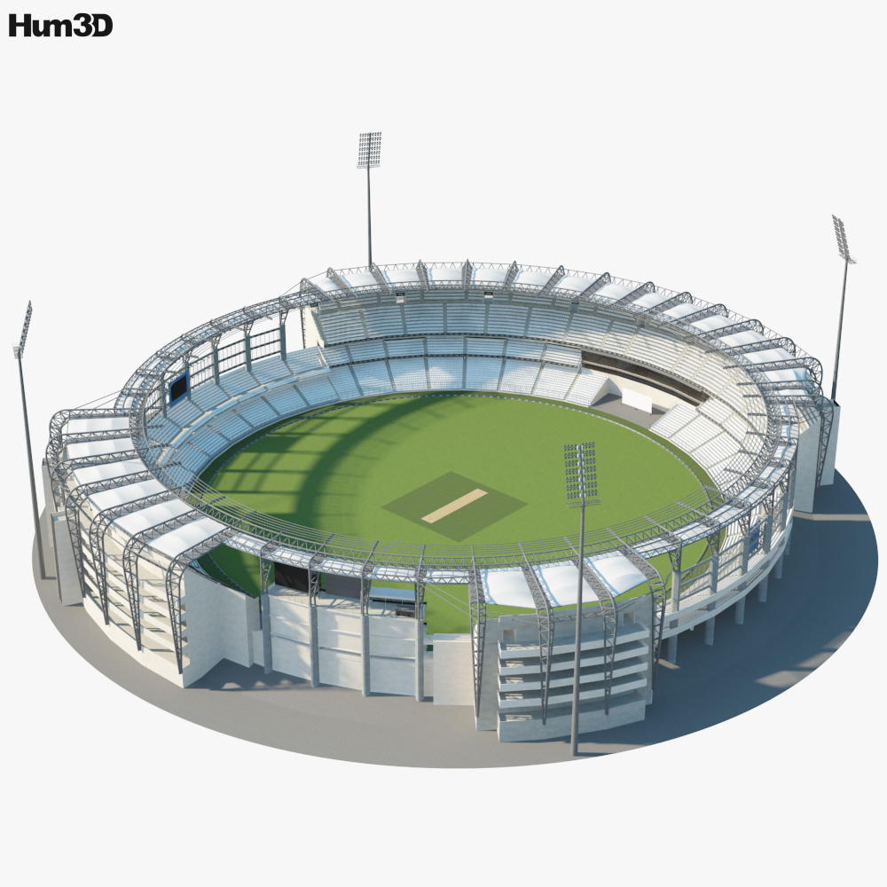 Wankhede Stadium 3D model - Architecture on Hum3D