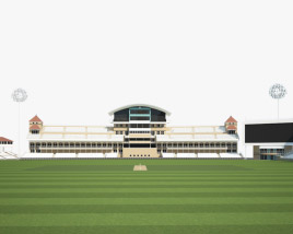 Trent Bridge Cricket Ground 3D model