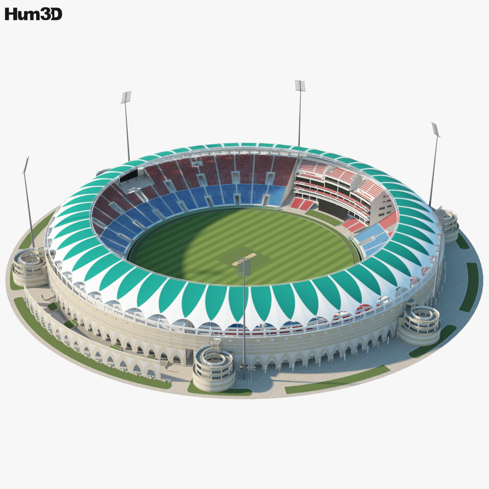 Ekana Cricket Stadium 3dモデル 建築 On Hum3d