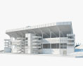 Lane Stadium Modèle 3d