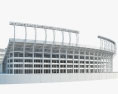 Lane Stadium Modèle 3d
