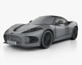 Spyker B6 Venator 2014 3D 모델  wire render