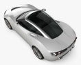 Spyker B6 Venator 2014 3D 모델  top view