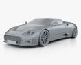 Spyker C12 La Turbie 2014 3D 모델  clay render