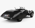 Squire Corsica 雙座敞篷車 1936 3D模型 后视图