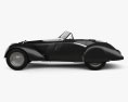 Squire Corsica 雙座敞篷車 1936 3D模型 侧视图