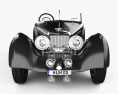 Squire Corsica 雙座敞篷車 1936 3D模型 正面图
